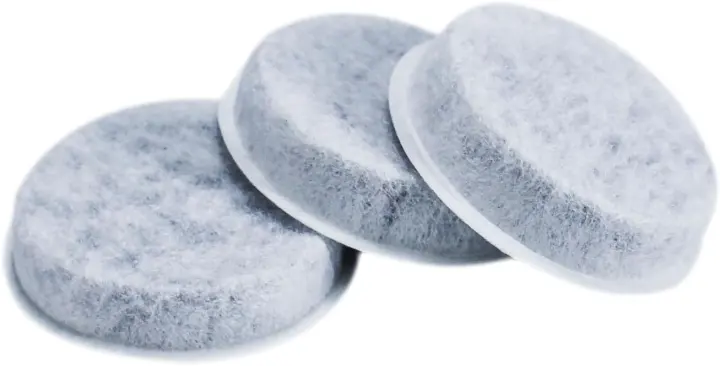 Activated Carbon Replacement Filters for Dog Water Bottles (3-Pack)