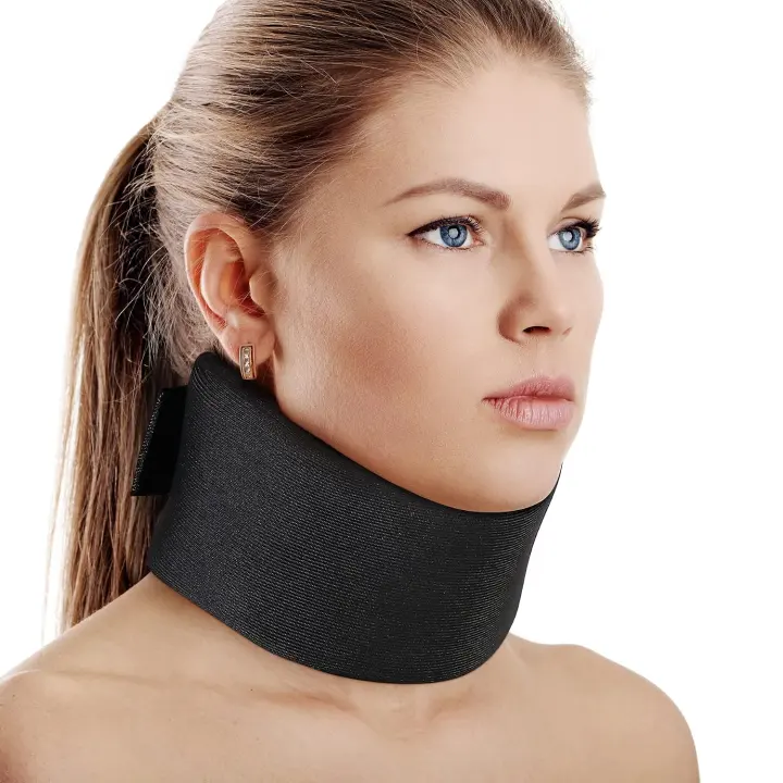 Adjustable Soft Foam Cervical Collar — Universal Neck Support Brace