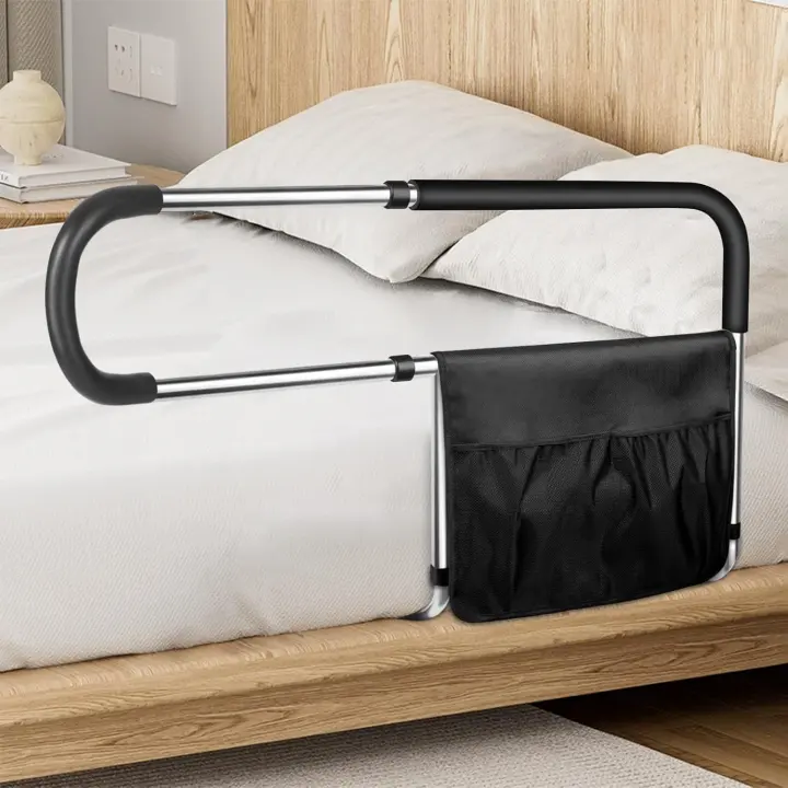 Adjustable Stainless Steel Bed Rail for Seniors and Adults