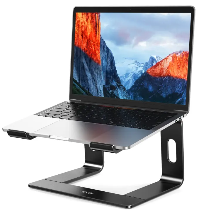 BESIGN LS03 Aluminum Ergonomic Laptop Stand — Detachable Riser