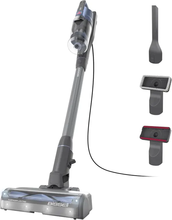 Bissell PowerClean FurFinder Corded Stick Vacuum — HEPA, 30‑ft Cord