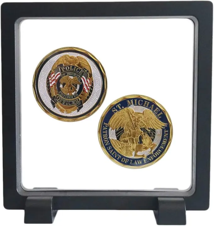 Clear 3D Floating Shadow Box Frame for Coins, Medals & Trinkets