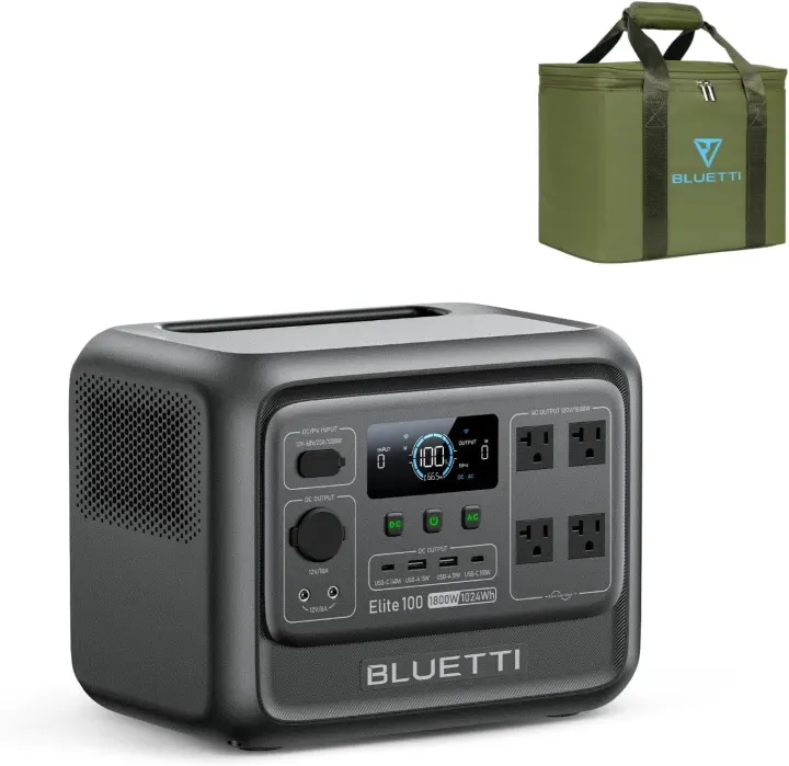 Elite 100 V2 1024Wh Portable Power Station (LFP) — 1800W Output