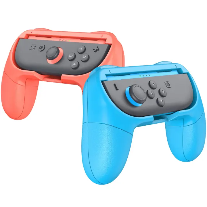 Ergonomic Joy‑Con 2 Grips for Switch 2 — 2‑Pack