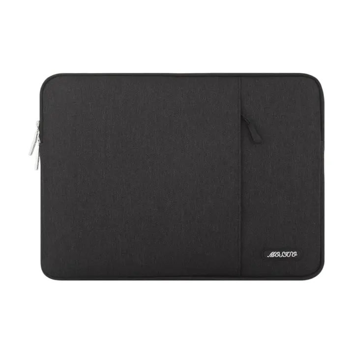 MOSISO 13.3-inch Laptop Sleeve with Front Pocket — Protective Polyester Case