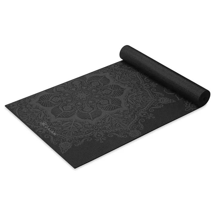 Printed 6mm Yoga Mat — Extra-Thick Cushioned Practice Mat