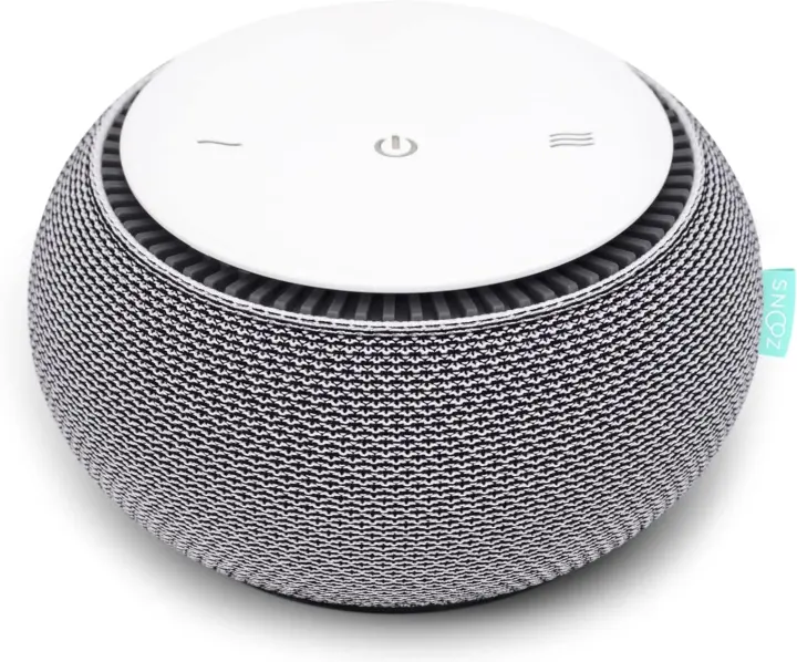 SNOOZ Mechanical White Noise Sound Machine — Real Fan Sleep Device