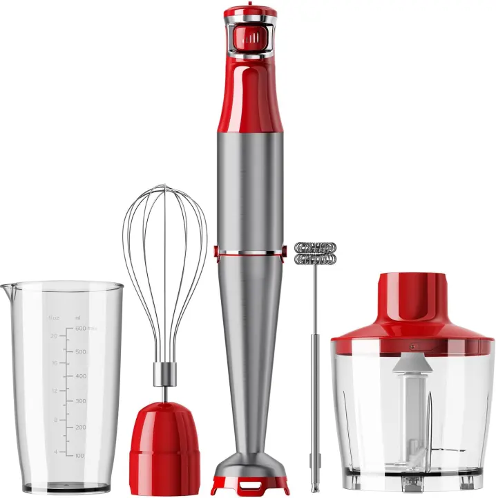 Turelar 5-in-1 Corded Immersion Hand Blender — 1100W Stick Mixer