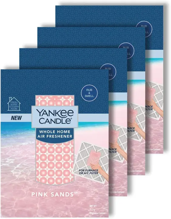 Yankee Candle Pink Sands Whole-Home Air Freshener — 4-Pack